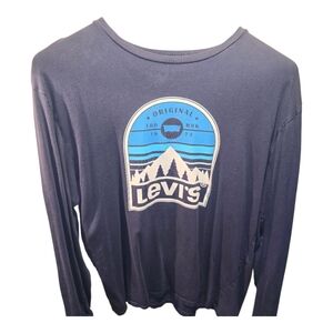 Levi's Sz. Xlarge Navy Blue Tshirt